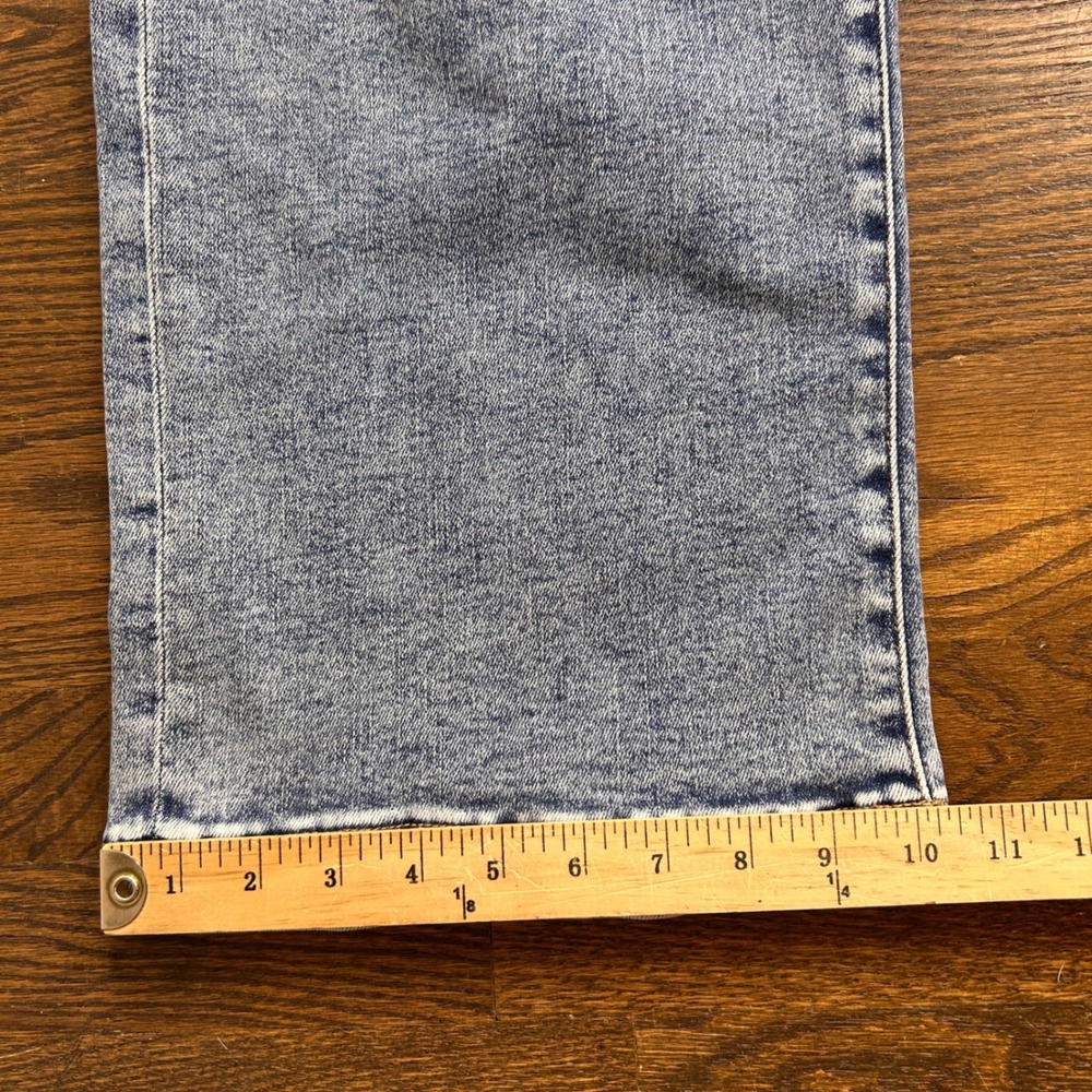 Risen Los Angeles Sammy Baggy Jean Women 13/31 Medium Wash High Rise Wide Leg - Picture 11 of 13